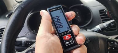 Yeni Lazer məsafə ölçən, USB girişli, Hesablama funksiyalı, Ünvandan götürmə, Pu
