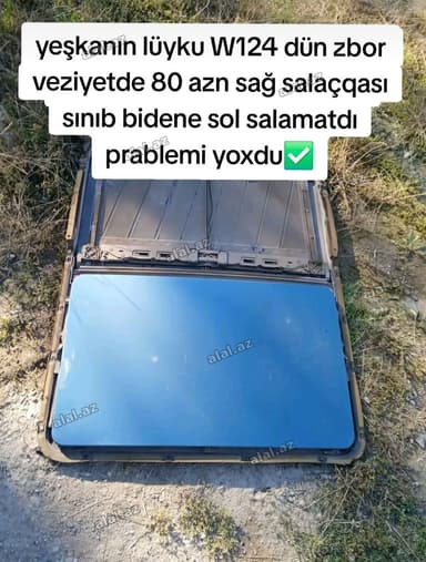 Məhsul: Mercedes W124 üçün ehtiyat hissələri - Lyuk komplekti (W124)