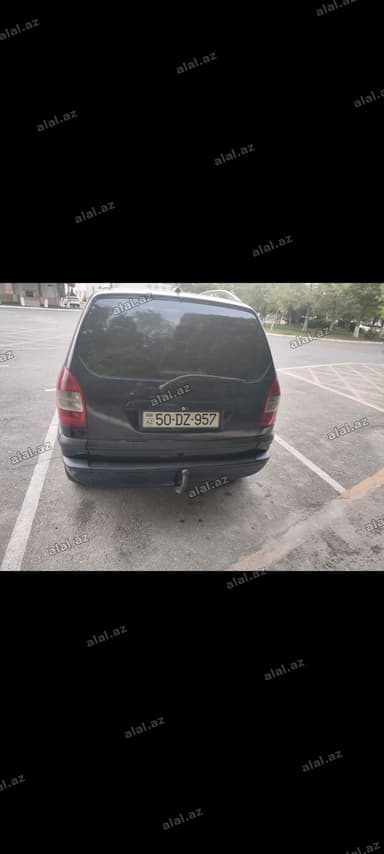 Opel Zafira A – 7 yerlik kompakt miniven - Kuzov: tünd mavi, dam