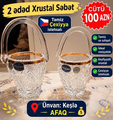 Bogema Xrustal səbətlər