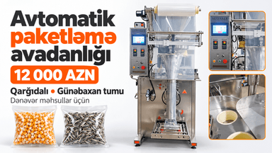 Avtomatik paketləmə avadanlığı
