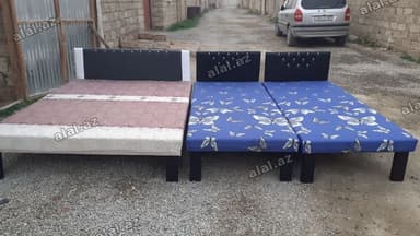 Çarpayılar təzə Tazırları var Çatdırılma var Bir nəfərlik 60 manat İki