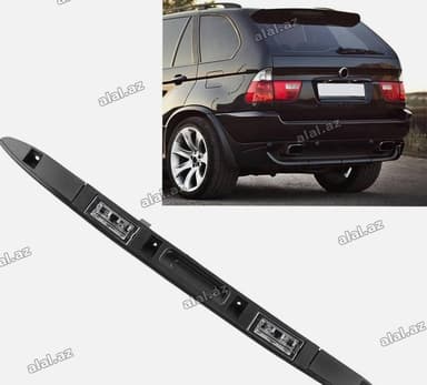 BMW X5 E53 üçün baqaj düyməsi+ 2 ədəd nömrə işığı ( lambickalari