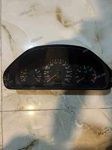 Mercedes w210 üçün orijinal cihazlar paneli (spidometr bloku) -