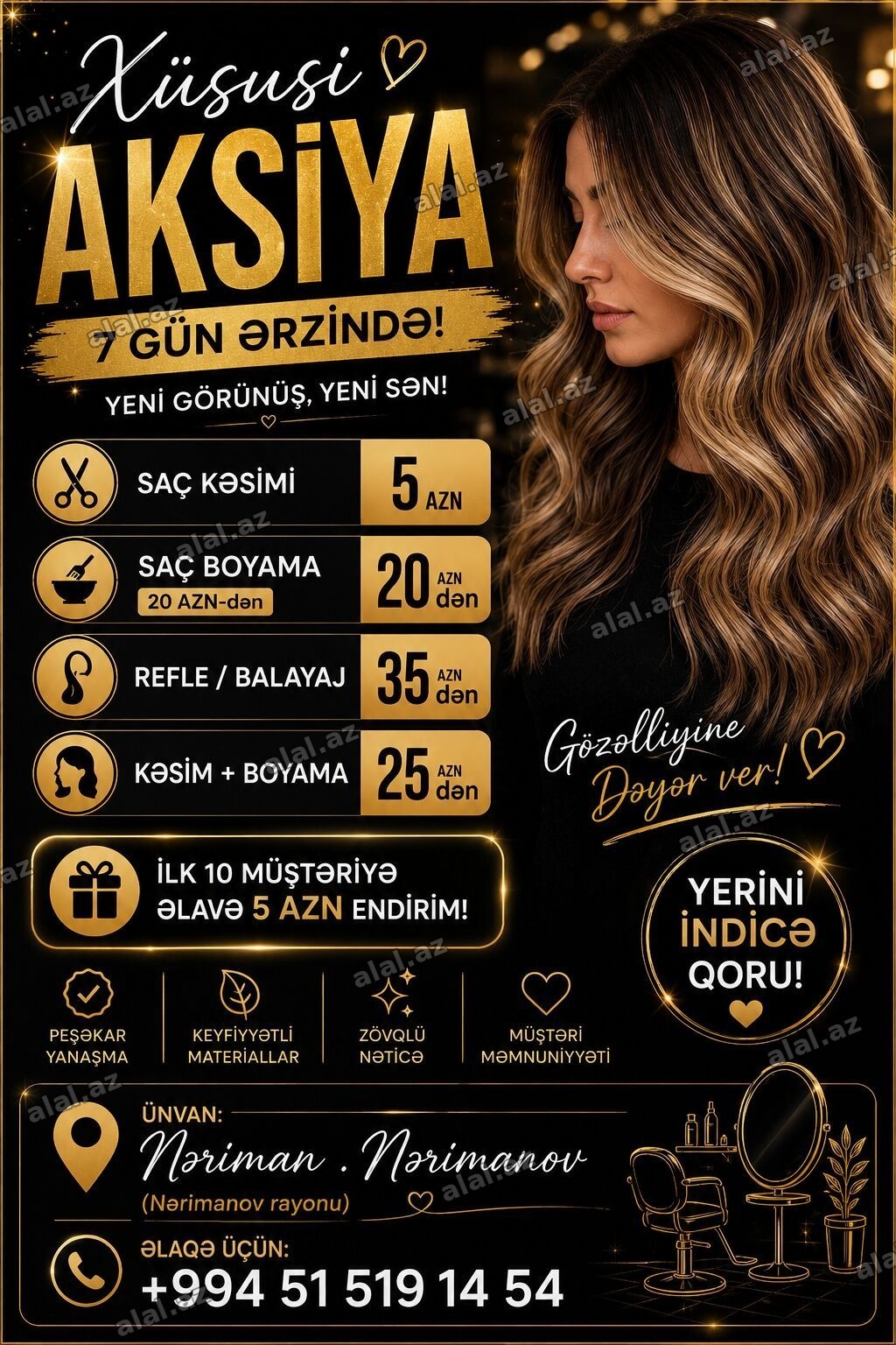 Qadın saç ustaları | Saç kəsimi