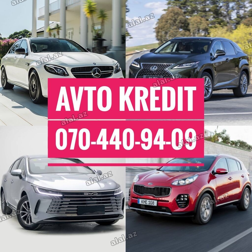 AVTO KREDIT XIDMETI. AVTOMOBIL GIROVU. Minimal faiz derecesi ve en