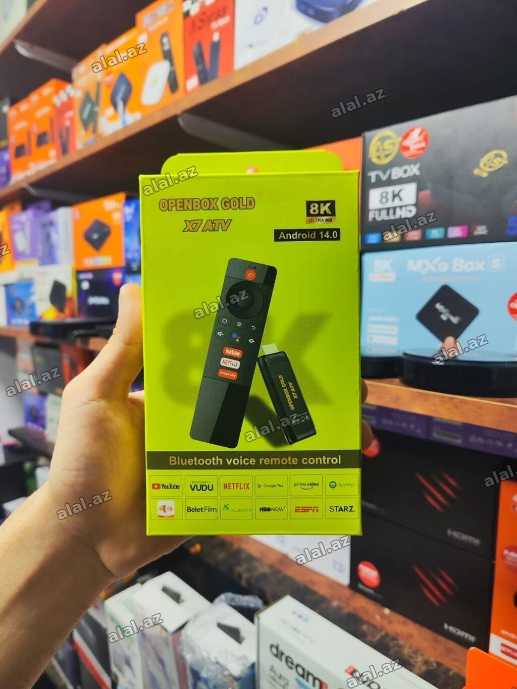 Yeni Smart TV boks 2 GB / 16 GB, Android, Ünvandan götürmə, Pulsuz çatdırılma, Ö