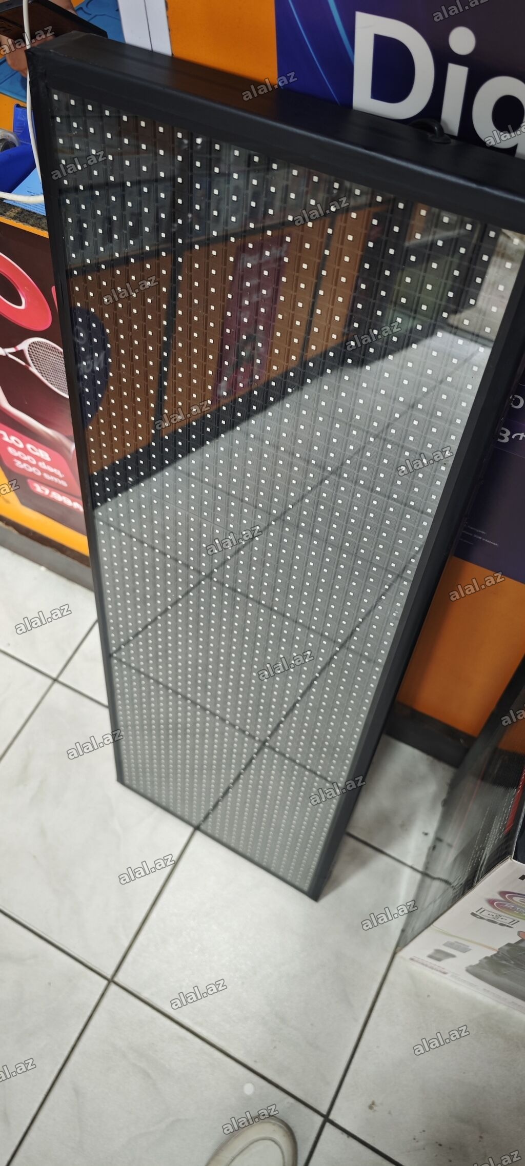 Rəngli LED reklam lövhəsi Led reklam lovhesin olcusu 100 x 35 wifi le