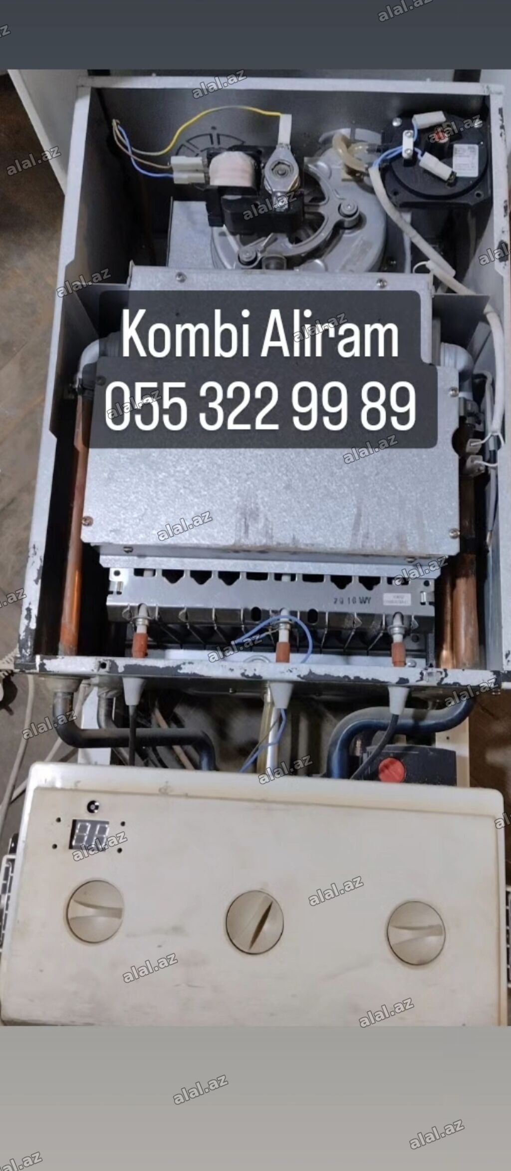 Kombi və radiator aliram