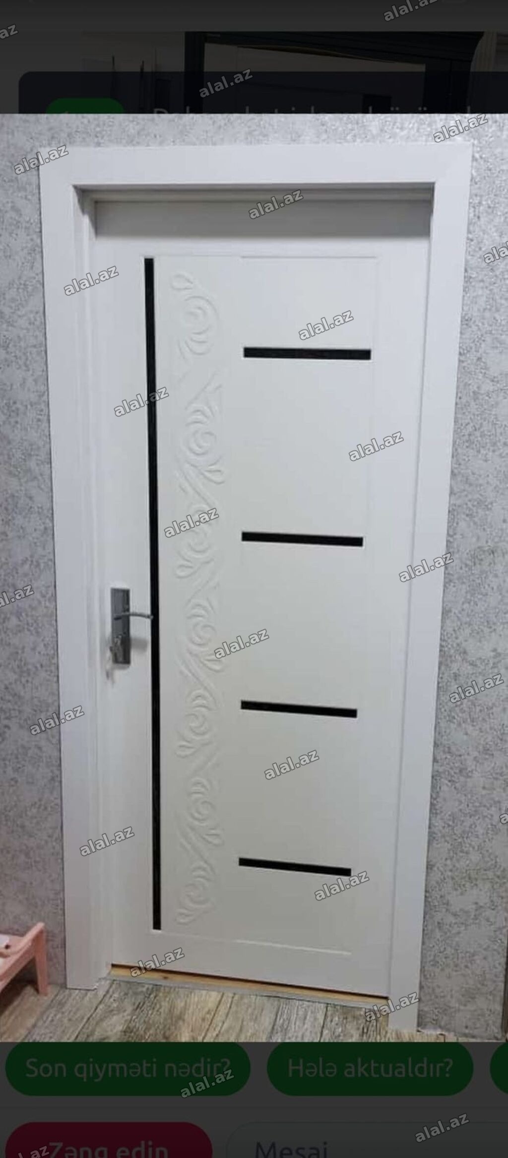 Yeni Otaq qapısı 90x205 sm Naliçnik ilə, Zəmanətli, Ödənişli quraşdırma, Ödənişl