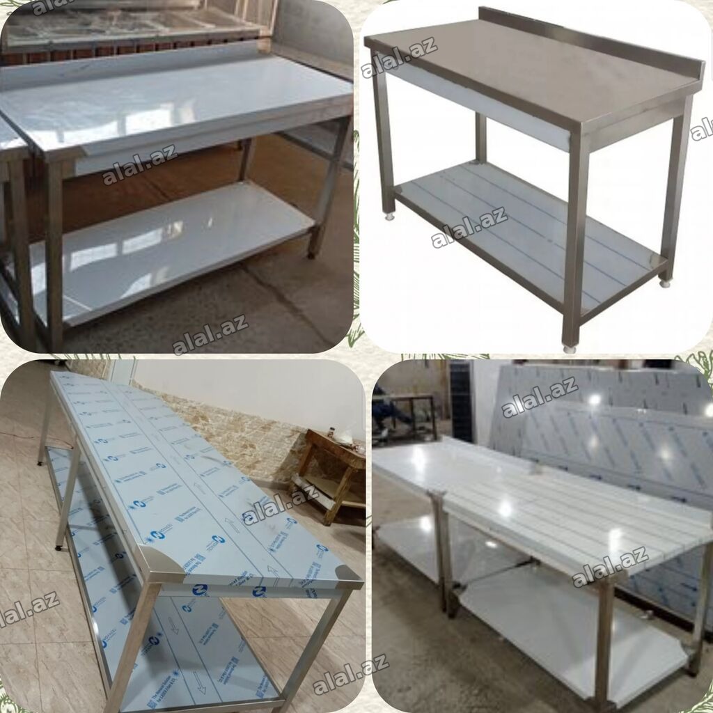İşlənməyə uyğun paslanmayan poladdan (inox) istehsal olunmuş iş