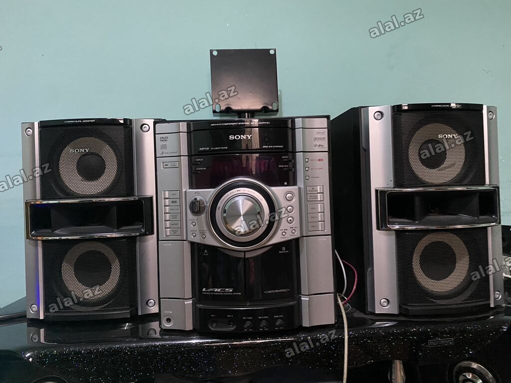 Sony Ev Audio Sistemi – Kompakt Mərkəz + 2 Akustik Kolonka