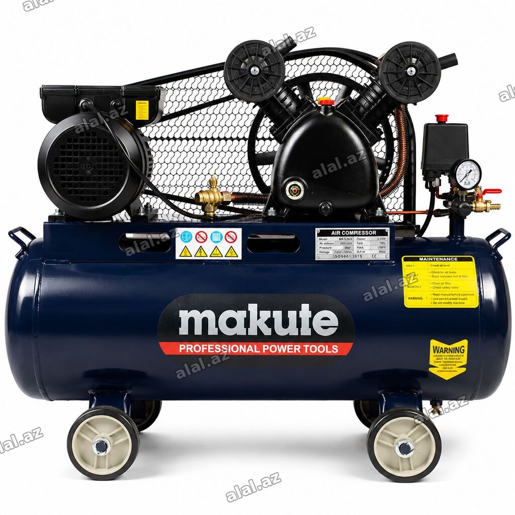 №: 8914 Məhsulun adı: Hava kompressoru Makute 70L, Model V-0.17 Brend