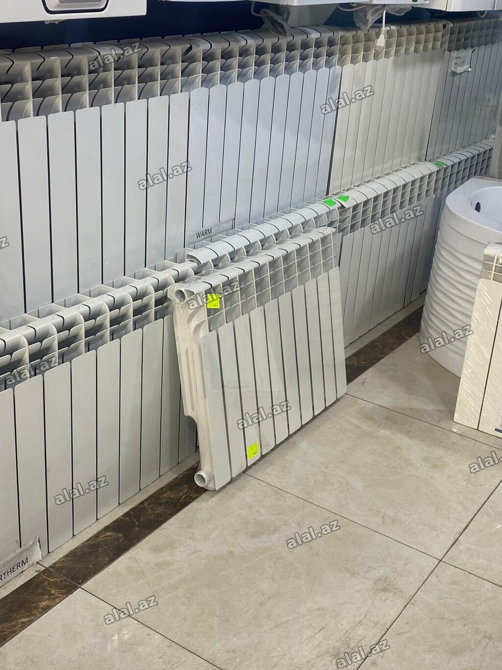 Yeni Seksiyalı Radiator Alüminium, Pulsuz çatdırılma, Ödənişli quraşdırma, Zəman