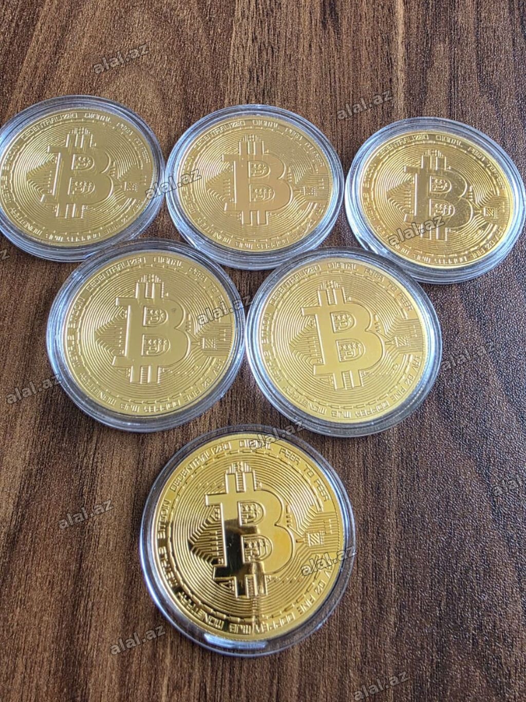 Bitcoin temalı xatirə sikkəsi (fiziki model) qiymət endirildi.ZƏNG