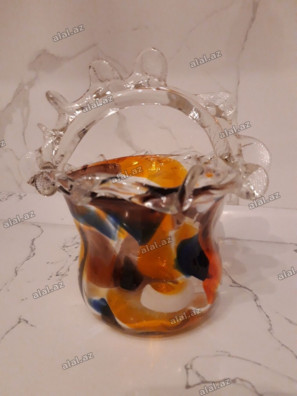 Konfet qabı, 1970 il, Şüşə, SSRİ