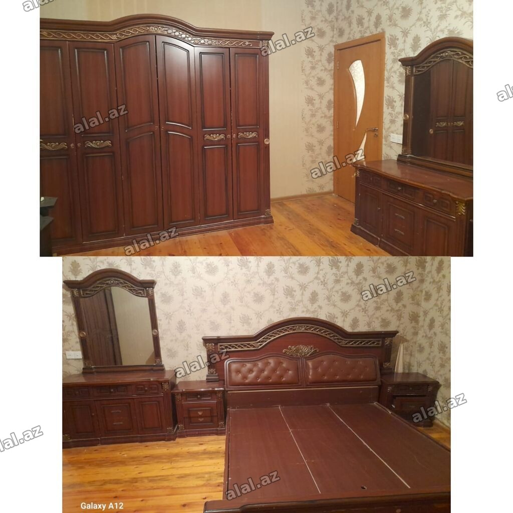 İkinəfərlik çarpayı, Dolab, Termo, 2 tumba, İşlənmiş