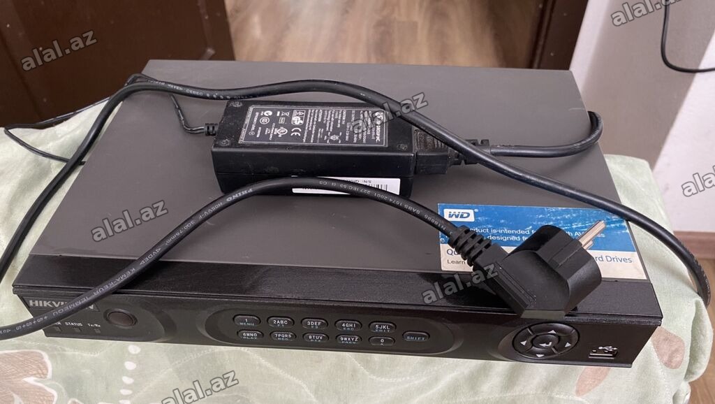 Hikvision DVR + təhlükəsizlik kamera dəsti. Tam işlək və probıemsizdi