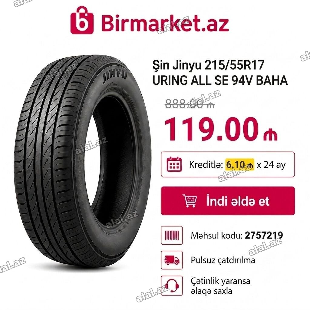 Yeni Şin Jinyu 215 / 55 / R 17
