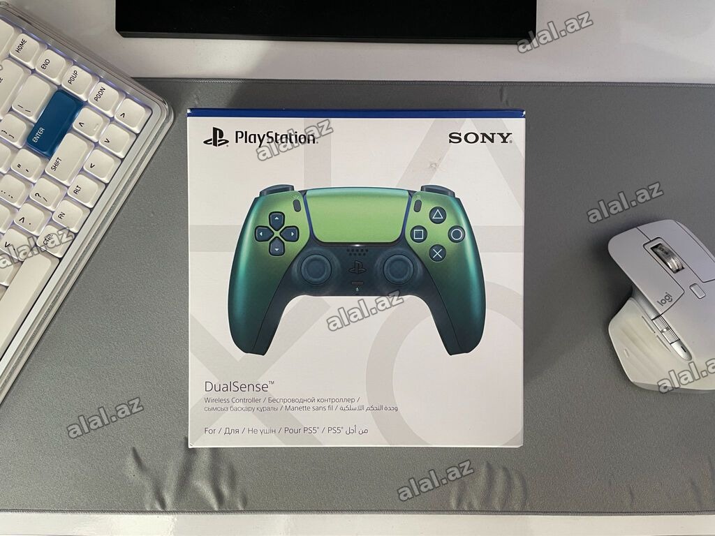 PS5 DualSense Chroma Teal oyun pultu Yenidir. İstifadə edilməyib. SON