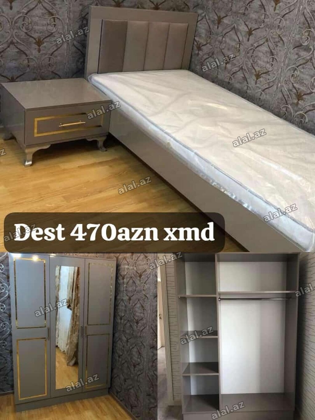 Yataq otağı dəsti – “Dest 470azn xmd” Tərkibi: - Tək nəfərlik çarpayı