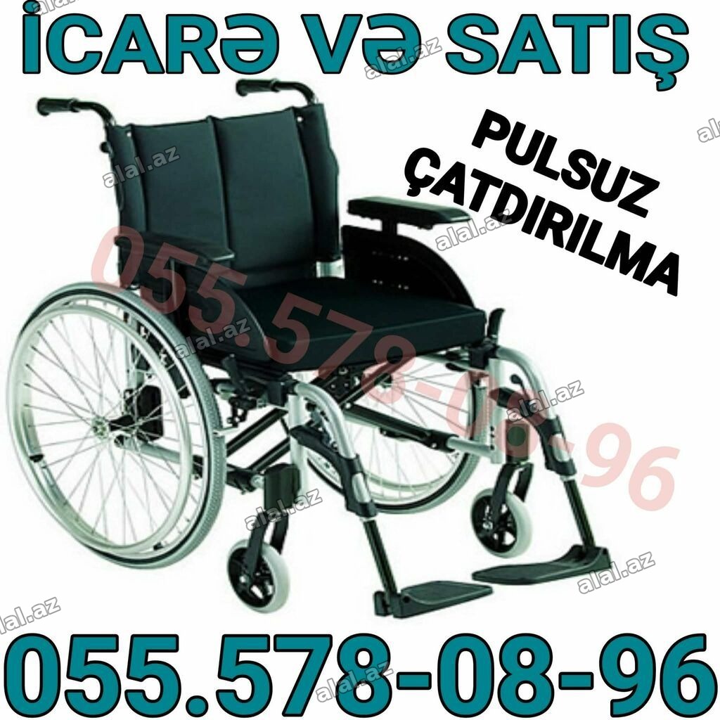 Məhsul: Manual əlil arabası – icarə və satış Xüsusiyyətlər: - Yüngül