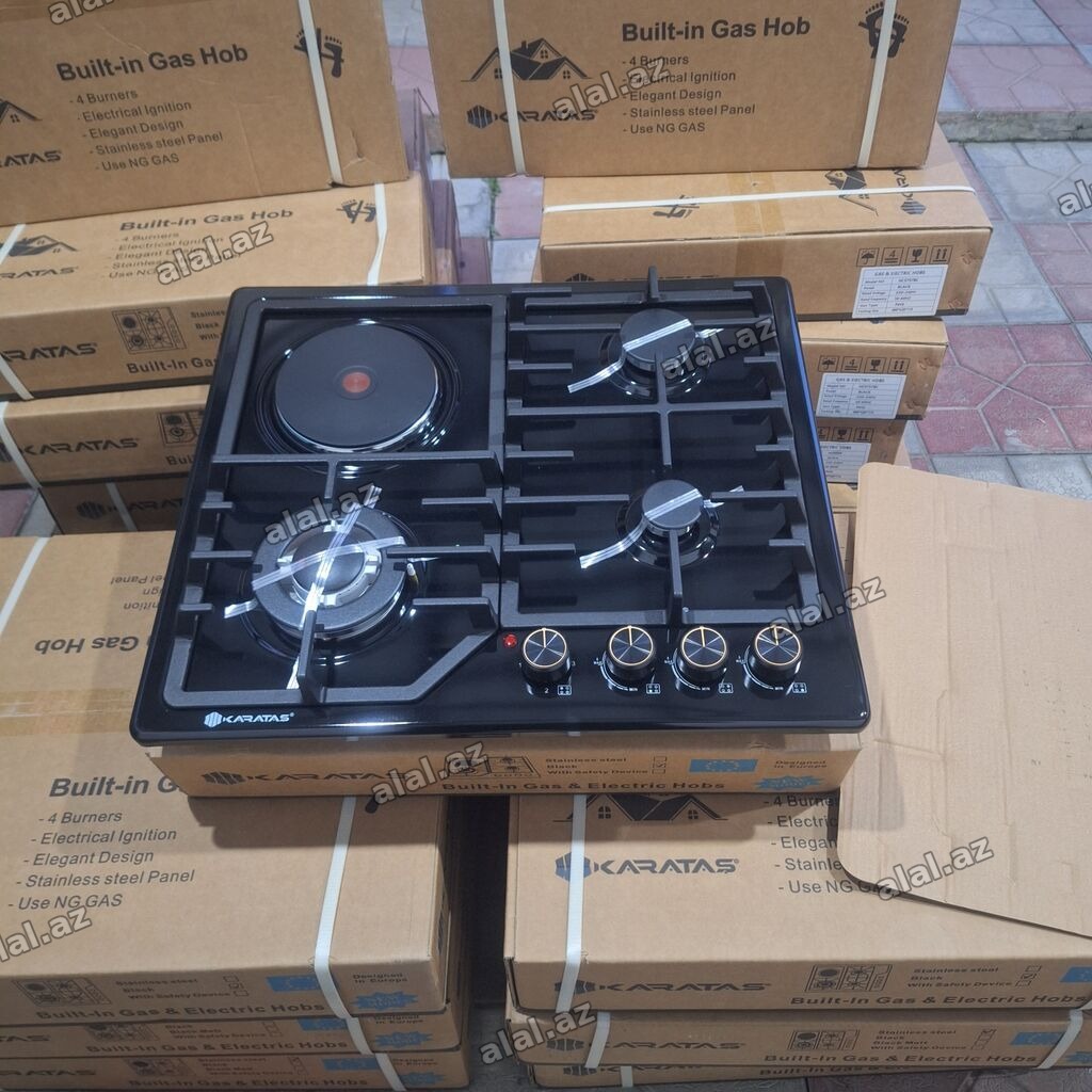 Qarışıq sobası Quraşdırılan, 4 gözlü, Yeni