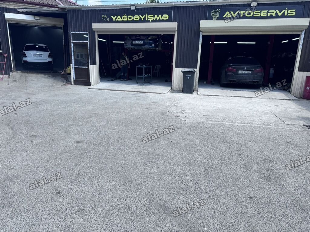 Xidmət: Avtoservis və yağ dəyişim mərkəzi boksun biri 600 man icaraya