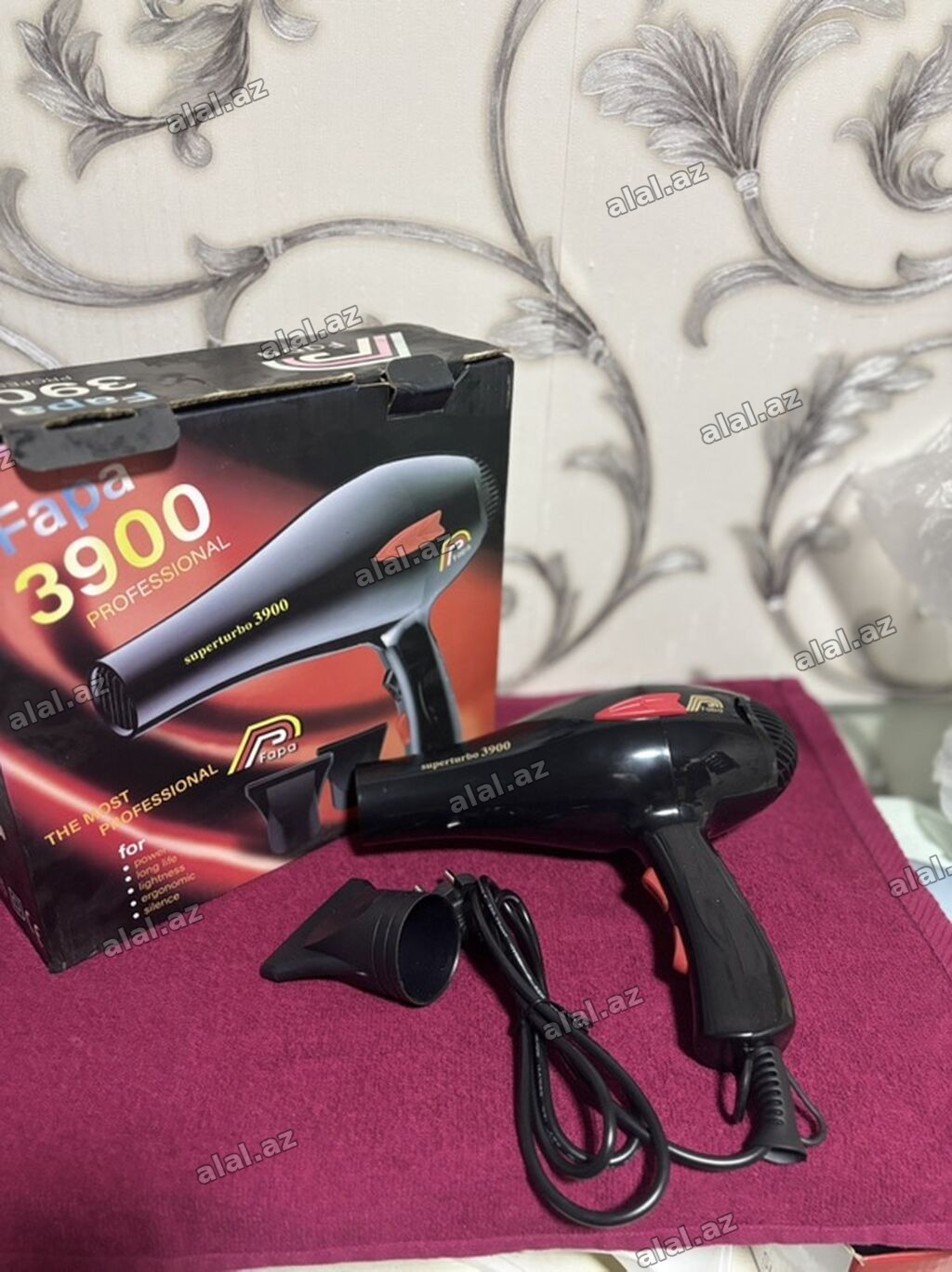 Fapa 3900 Professional fen Xüsusiyyətlər: - Model: Fapa 3900