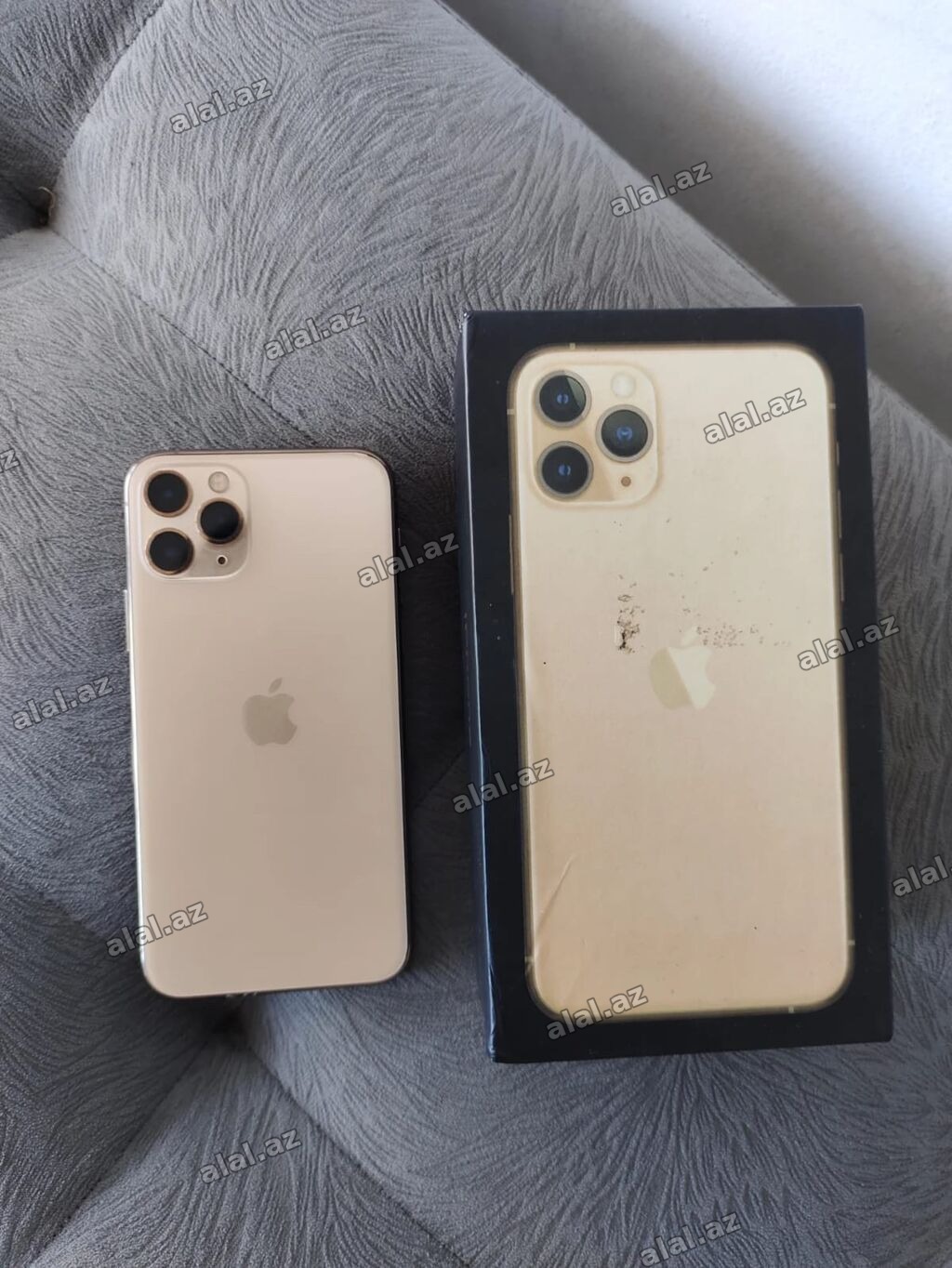 IPhone 11 Pro, 256 GB, Qızılı, Sənədlərlə, Face ID, Hissə-hissə ödəniş