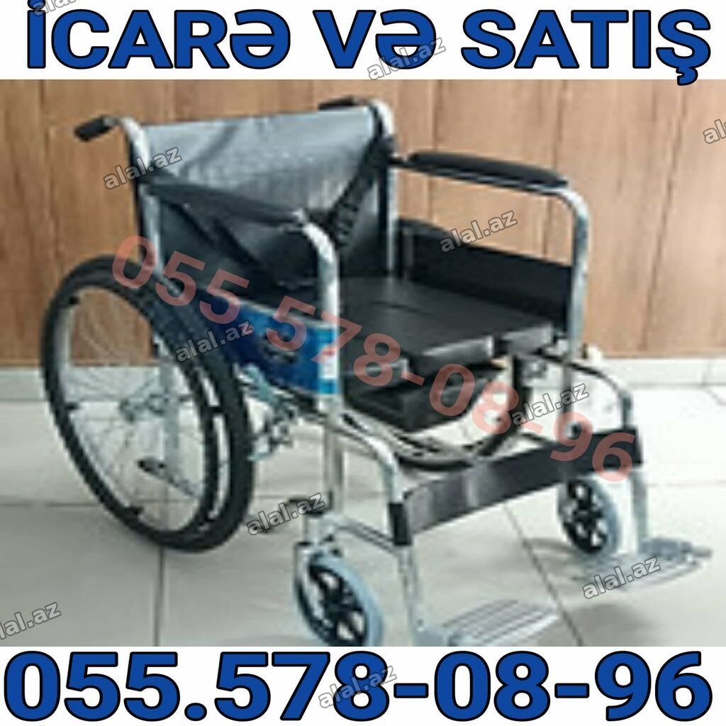 Manual əlil arabası – icarə və satış - Sürülməsi asan, arxa böyük