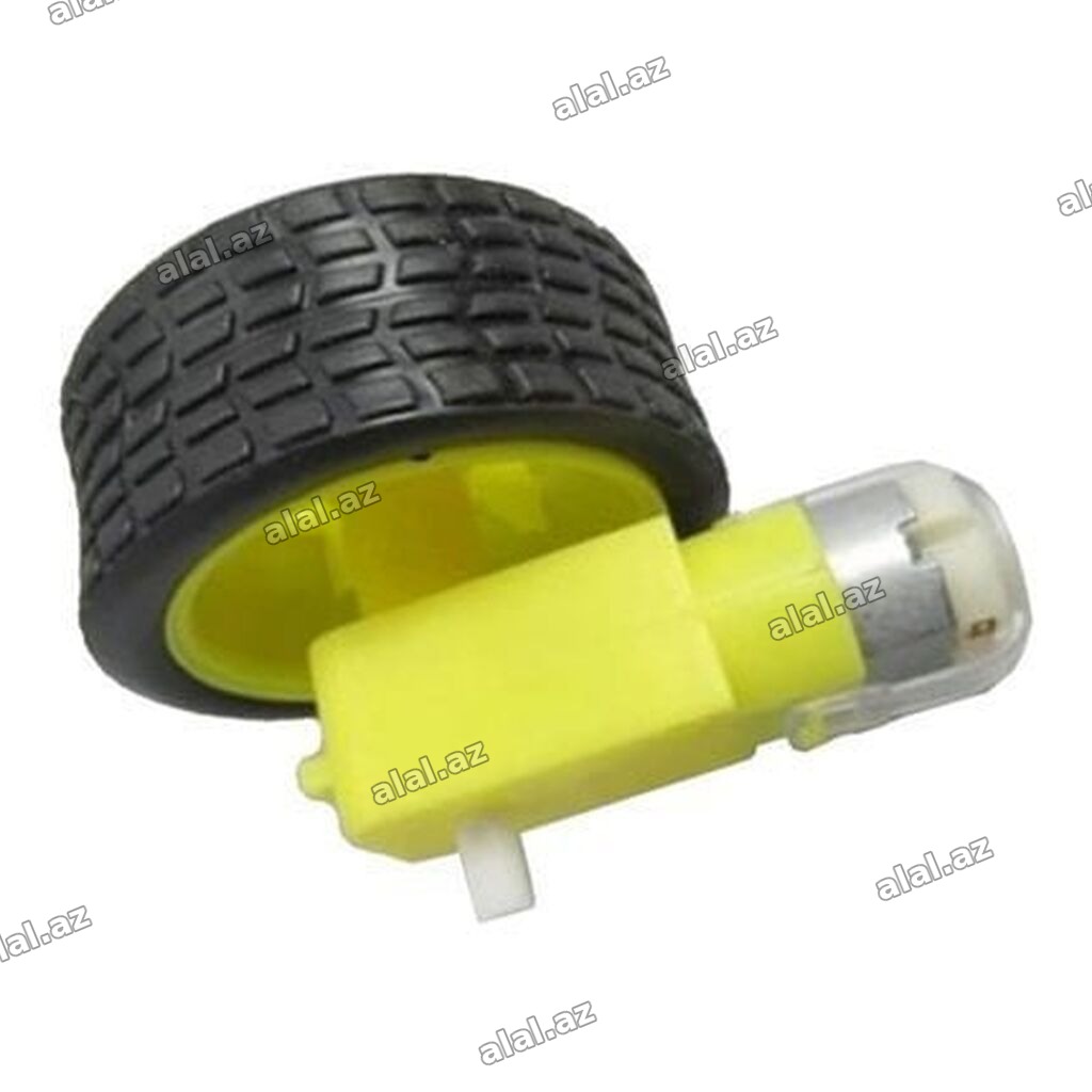 Kateqoriya: Təkərlər  Keçməli Təkərlər Məhsul: 6V 250 RPM Motor və