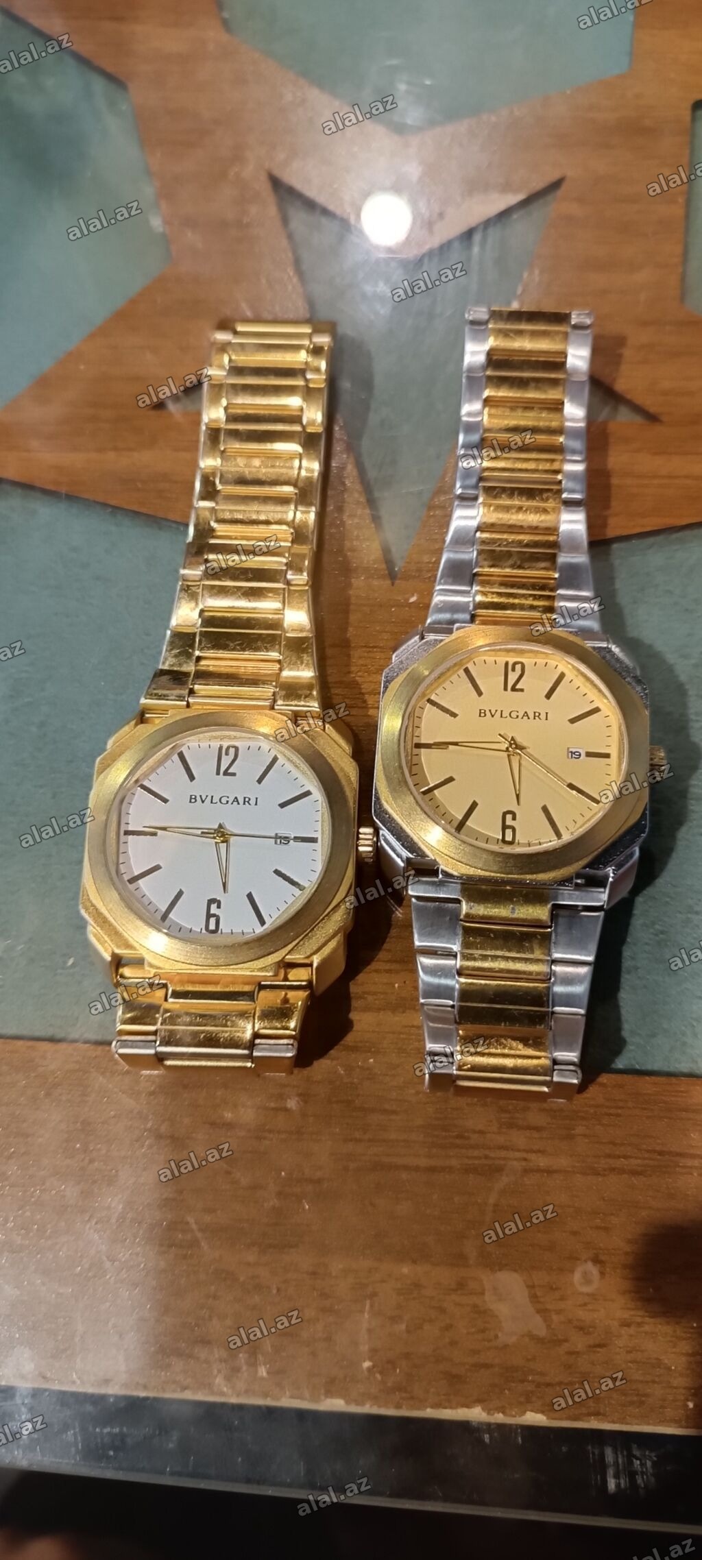 BVLGARI dizaynlı 2 ədəd qol saatı.
Fikiri ciddi olan yazsın