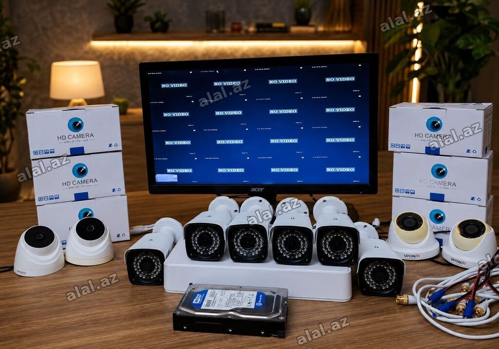 Monitor 20 Ekran DVR 16 çixislidir Hikvisıon Telefondan izləmə. 10