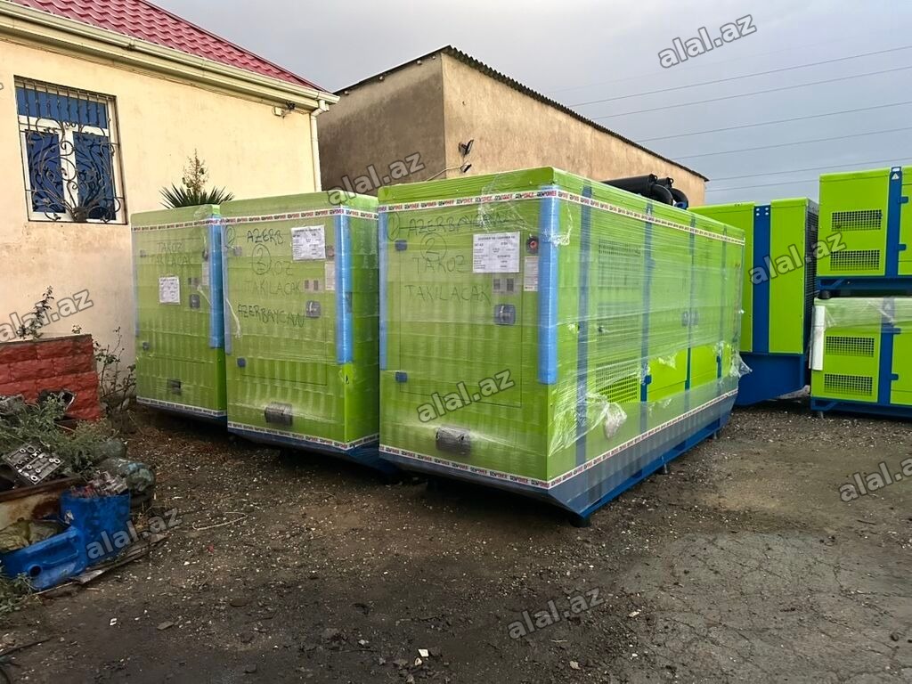 GENPOWER dizel generatorlar – sənaye və obyektlər üçün səssiz, kabinli
