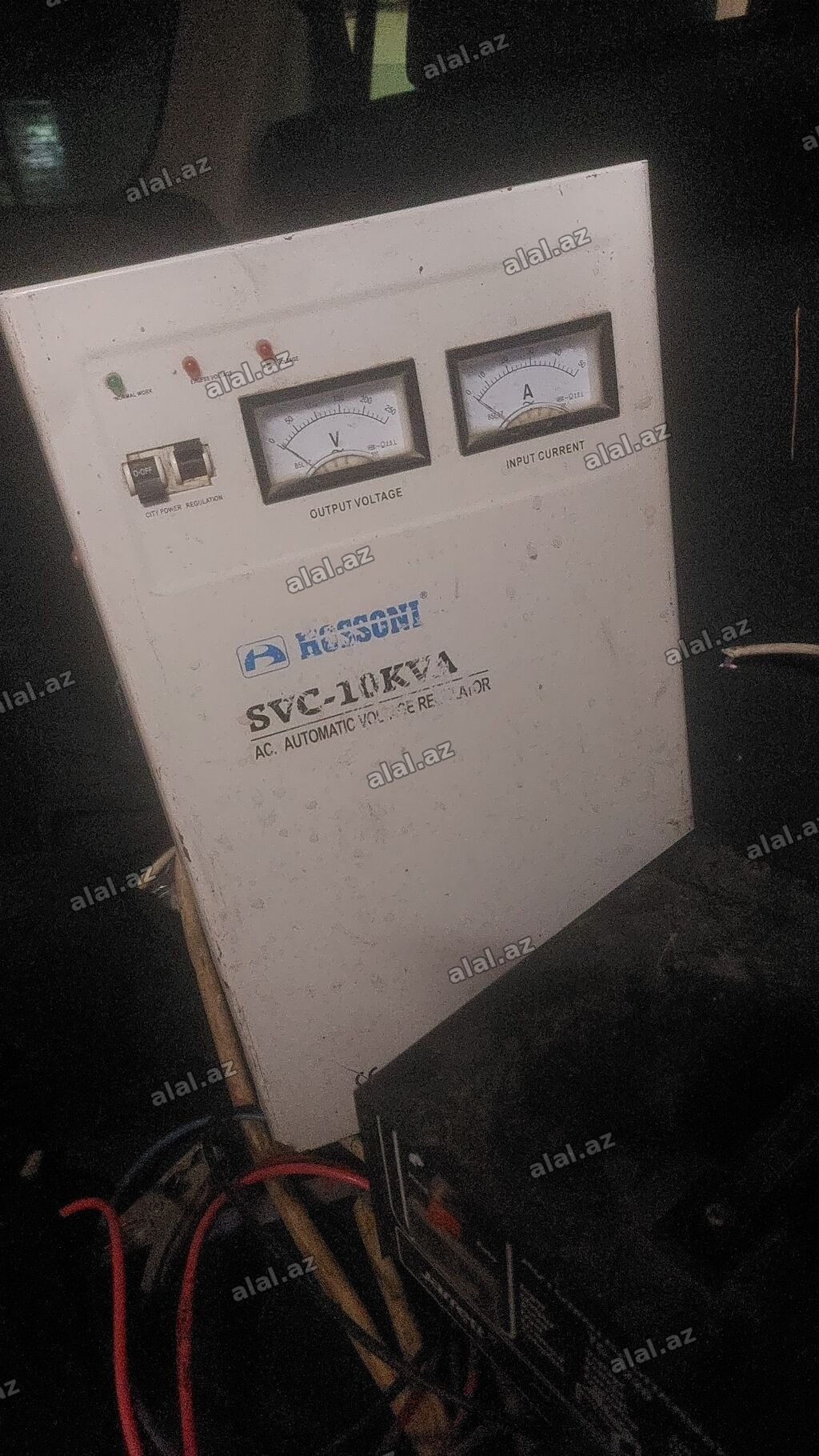 HOSSEN SVC-10KVA AC Automatic Voltage Regulator - Güc: 10 kVA -
