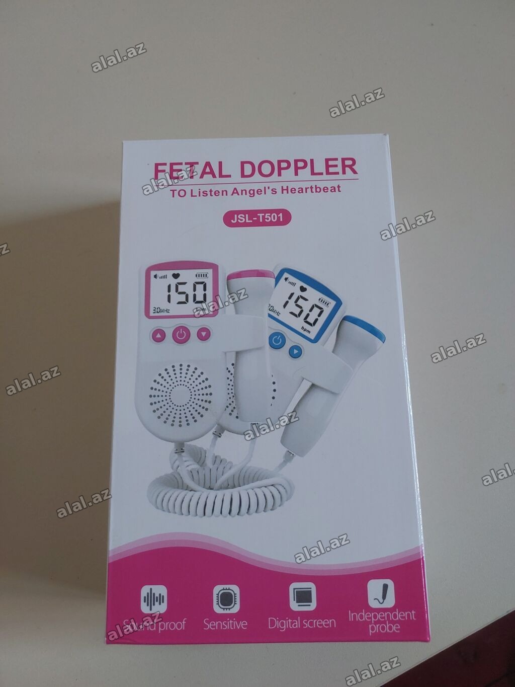 Məhsul: Fetal Doppler JSL‑T501 Təsvir: - Dölün ürək döyüntüsünü