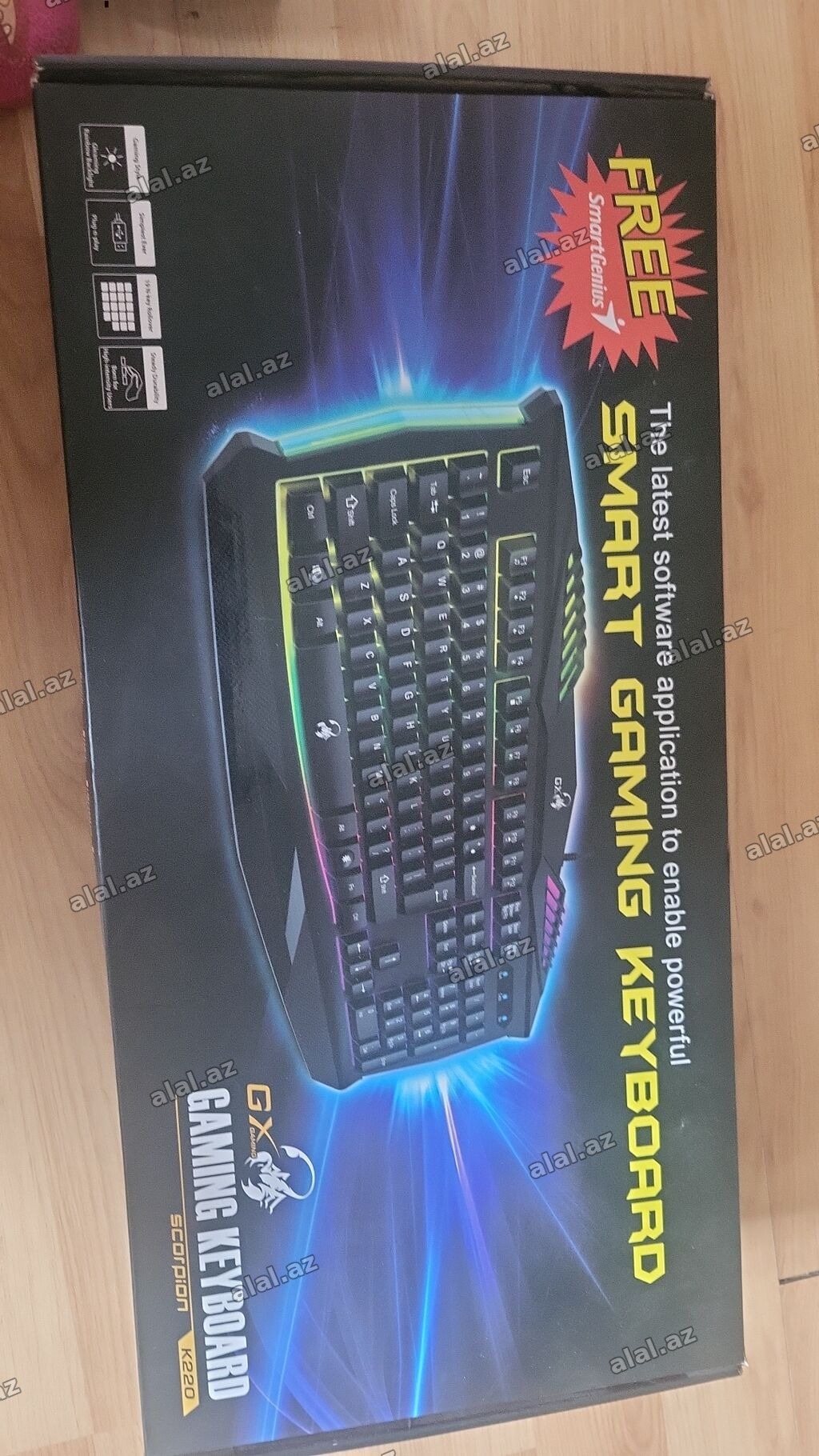 Genius GX Scorpion K220 oyun klaviaturası - Smart Genius proqram
