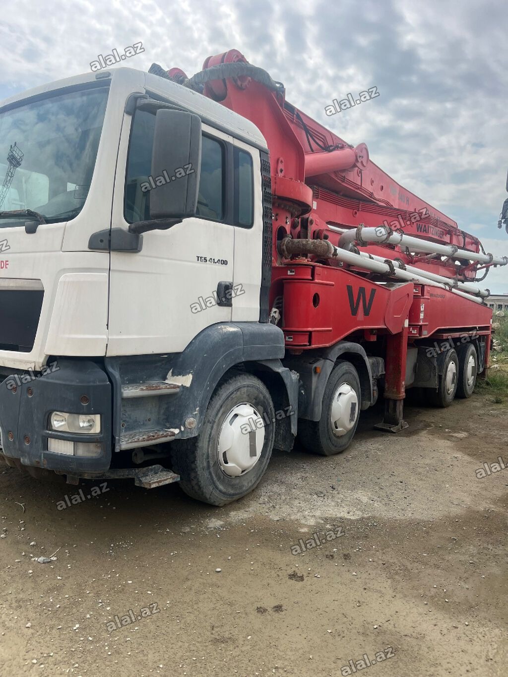 Man tgs 41.400 2012 il, pompa 47 m, 5 sterla waitzinger
