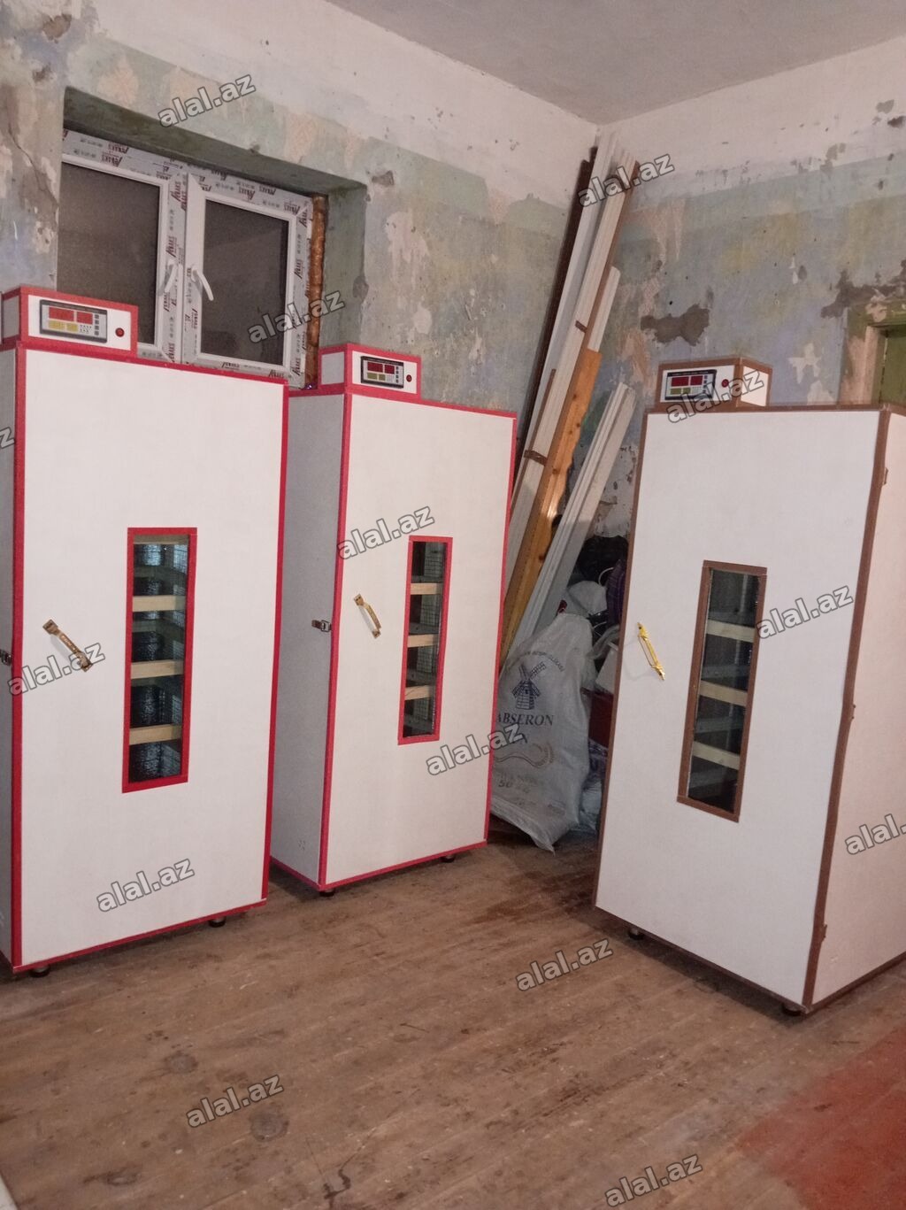 İnkubator 1000 yumurtalıq zakasla yigilir tam afdamat isdeyeyir unvan