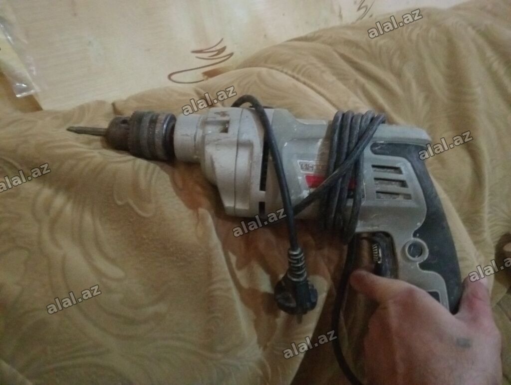 Elektrik zərbəli matkap - Şəbəkə ilə işləyən, 220V fişli - Zərbə