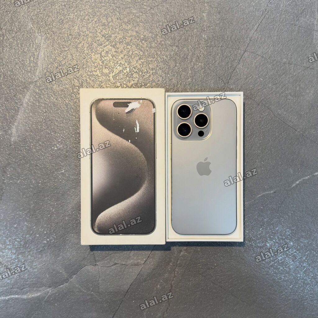 IPhone 15 Pro, Natural Titanium, Face ID