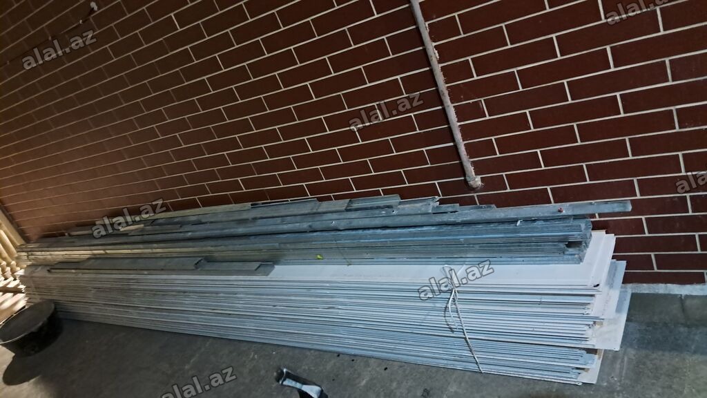Metal profillər və gipsokarton üçün aksesuar dəsti 55 kvadrat guzgulu