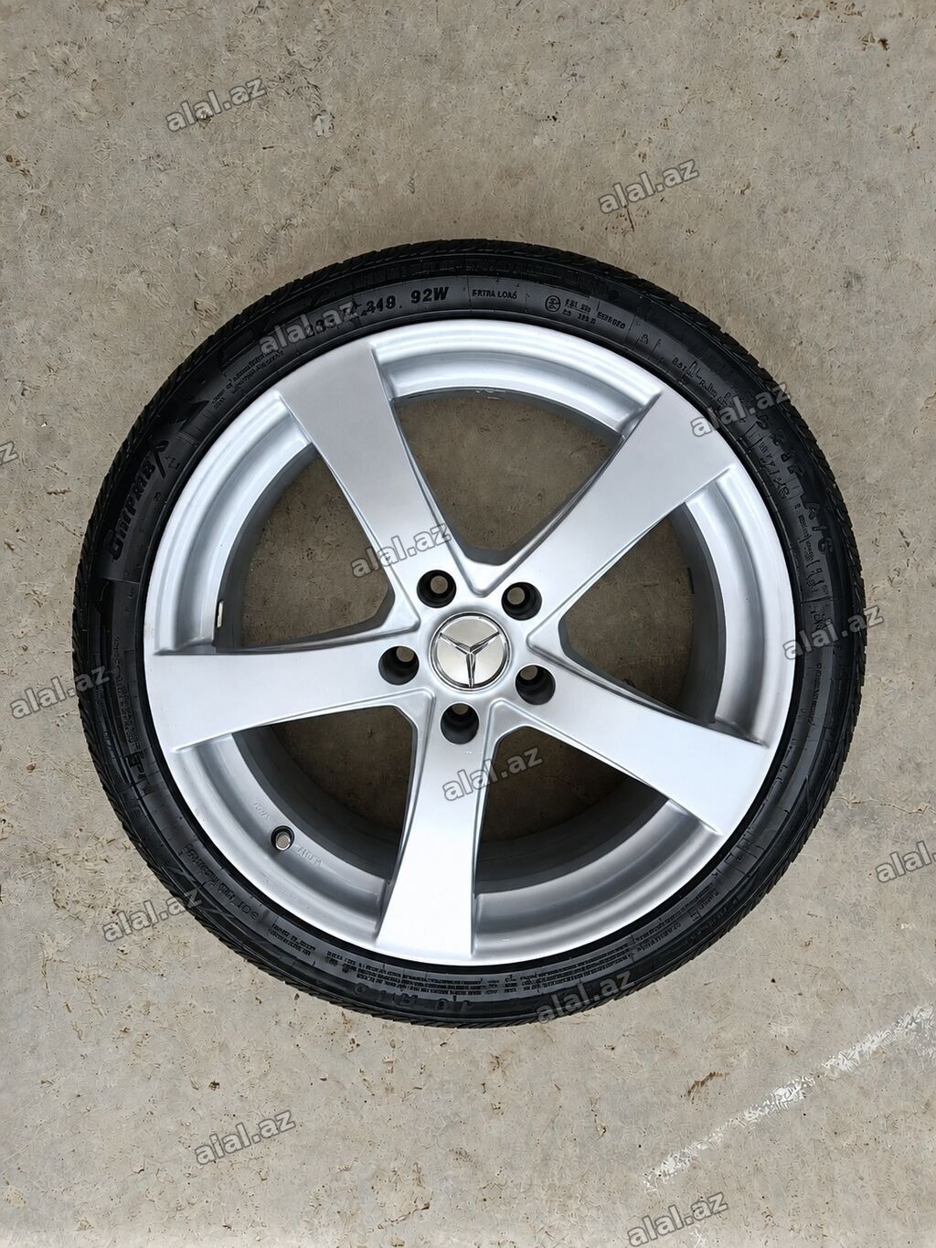 İşlənmiş Disk təkər Mercedes-Benz 225 / 40 / R 18, 5 Boltlu