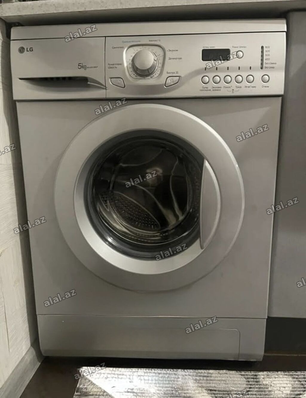 Paltaryuyan maşın LG, 5 kq, İşlənmiş, Avtomat, Qurutmasız