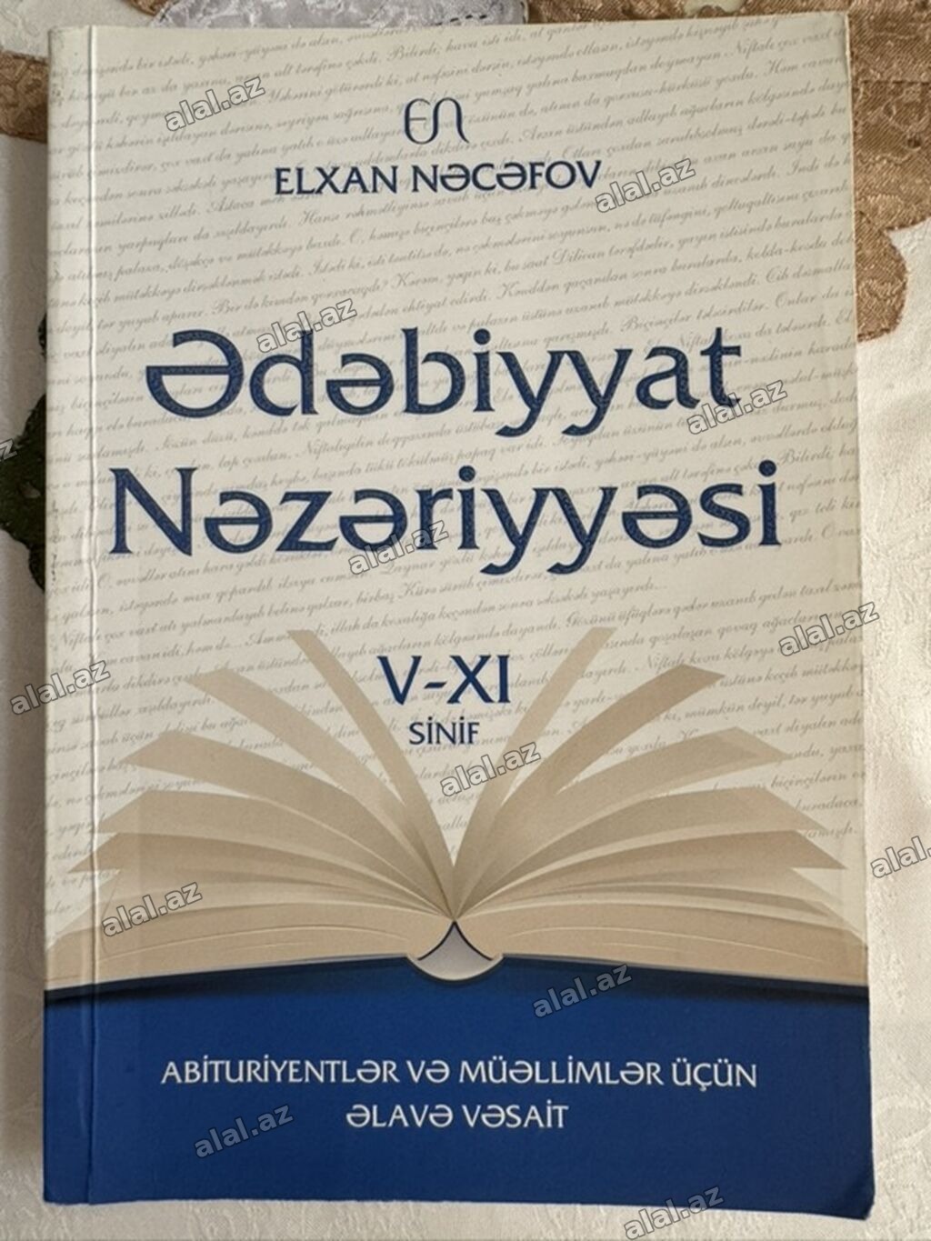 Məhsul: “Ədəbiyyat Nəzəriyyəsi” – V–XI siniflər üçün əlavə vəsait