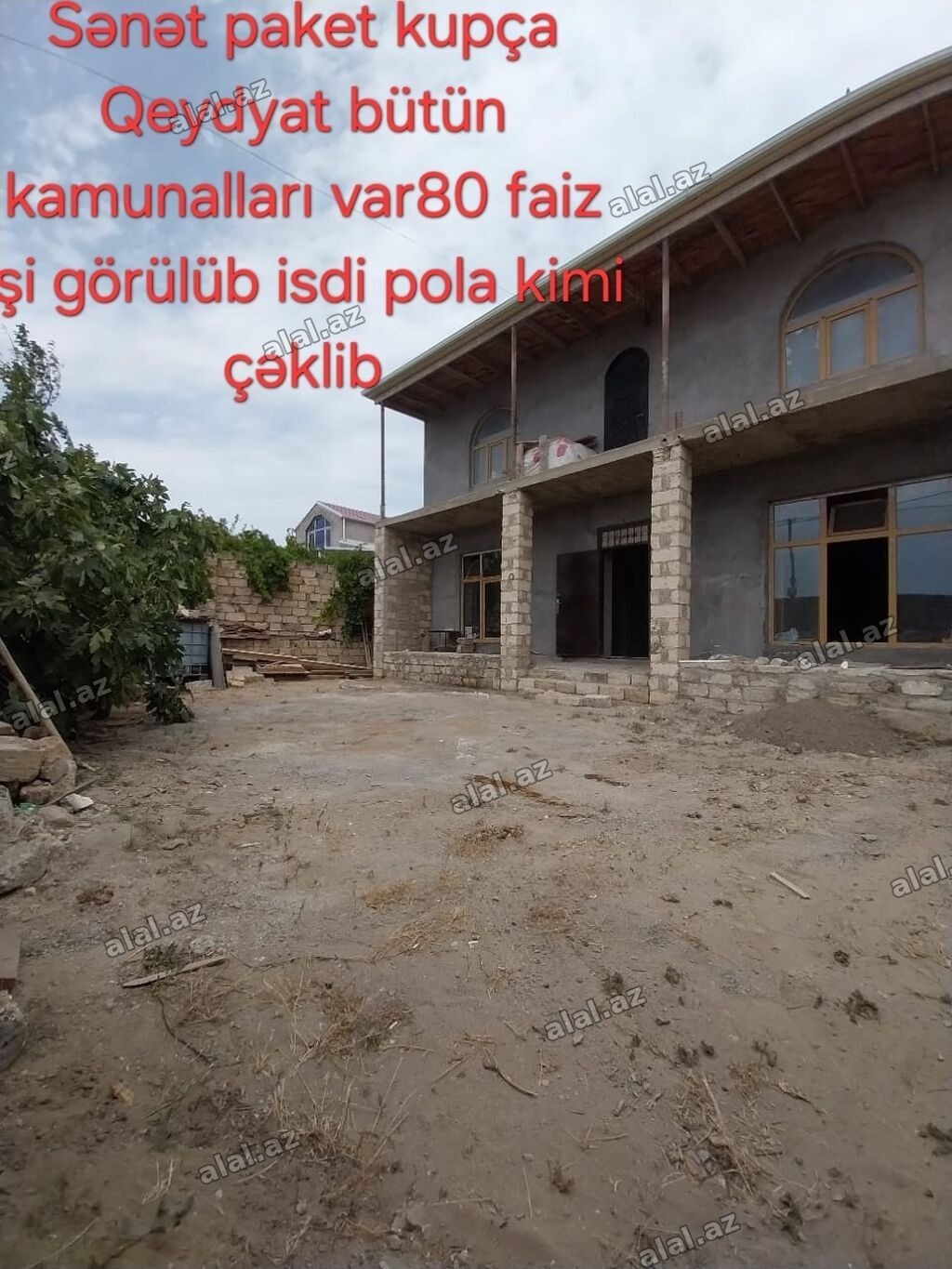 Maştağa qəs. 6 otaqlı, 240 kv. m, Kredit var, Orta təmir