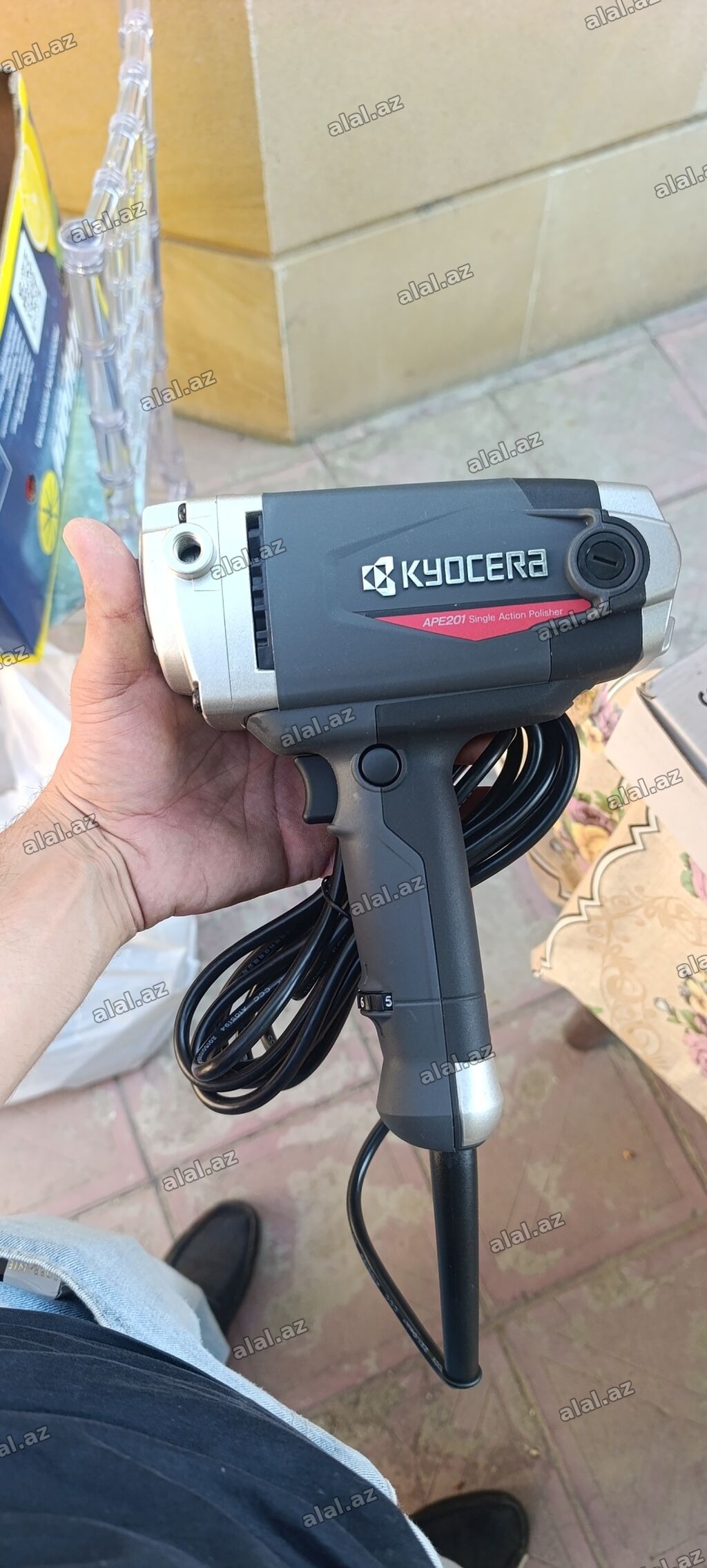 Yeni Cilalama, polirovka aparatı