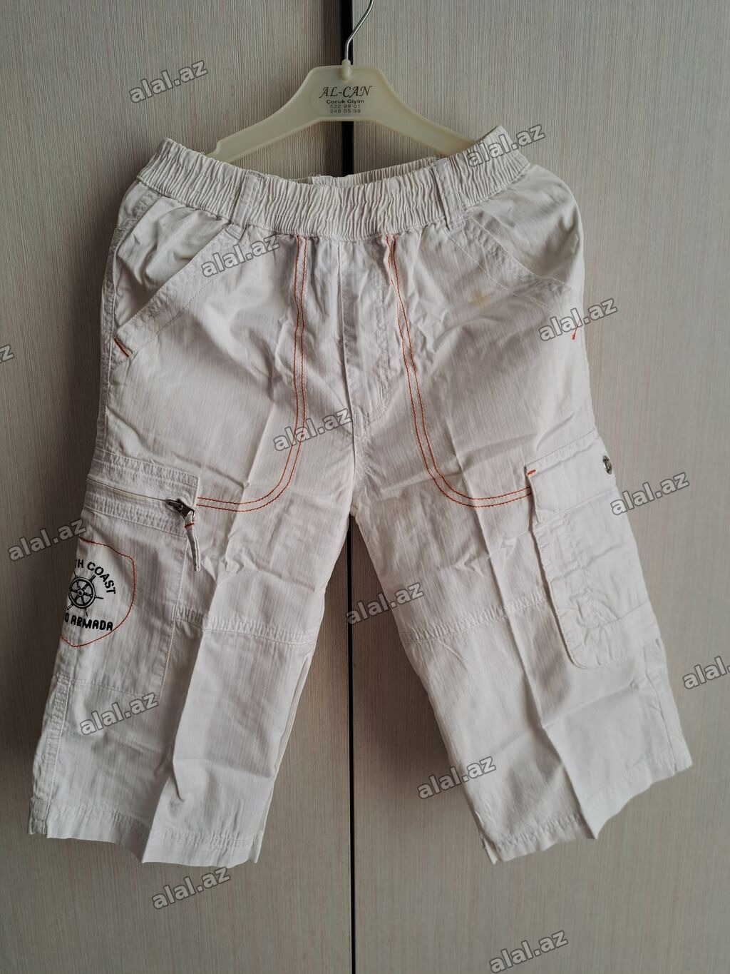 Şort, Oğlan üçün, 9 - 10 yaş, İşlənmiş