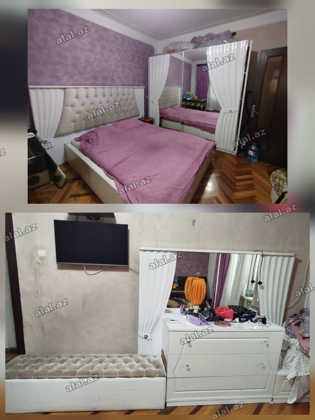 İkinəfərlik çarpayı, Dolab, Termo, 2 tumba, İşlənmiş